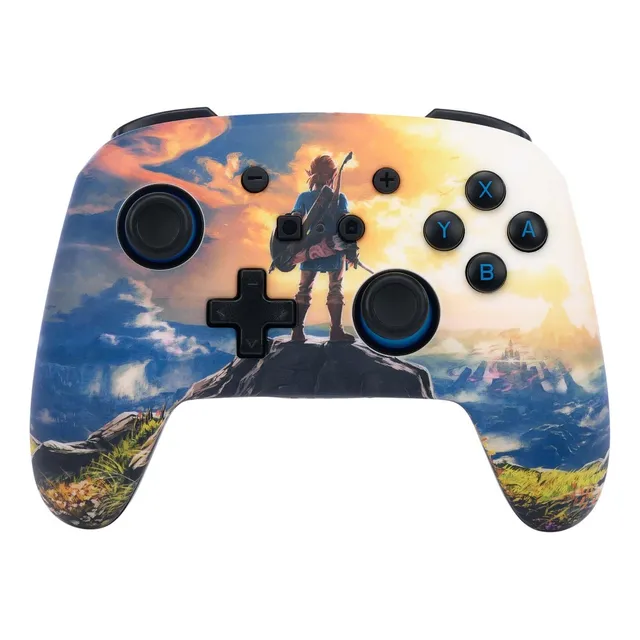 Control Inalambrico Nintendo Switch Breath Of The Wild Color Blanco