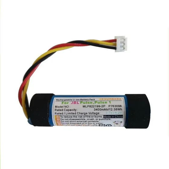 Bate-ria Para Jbl Pulse Pulse1 3400mah P763098 Mlp822199-2p