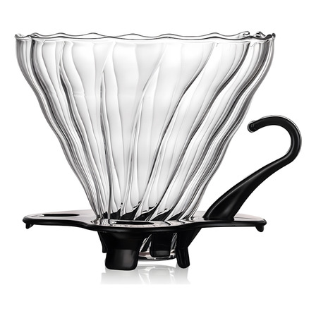 Coador De Café Pour Over Vidro V-01 Médio V60 Coador De Café Pour Over Vidro V-01 Médio V60