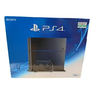 Playstation 4 500gb Ps4 Controle Lacrado Sony Colecionador Preto Onyx