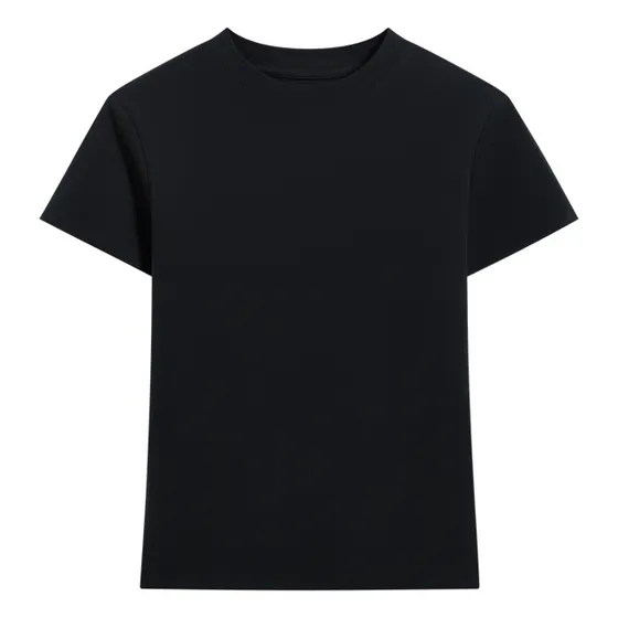 Camiseta De Manga Corta Para Mujer, Corte Ajustado, Cuello R