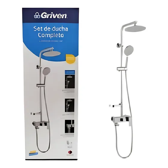 Juego De Ducha Completo Griven Sets A367-sh-8t-c1