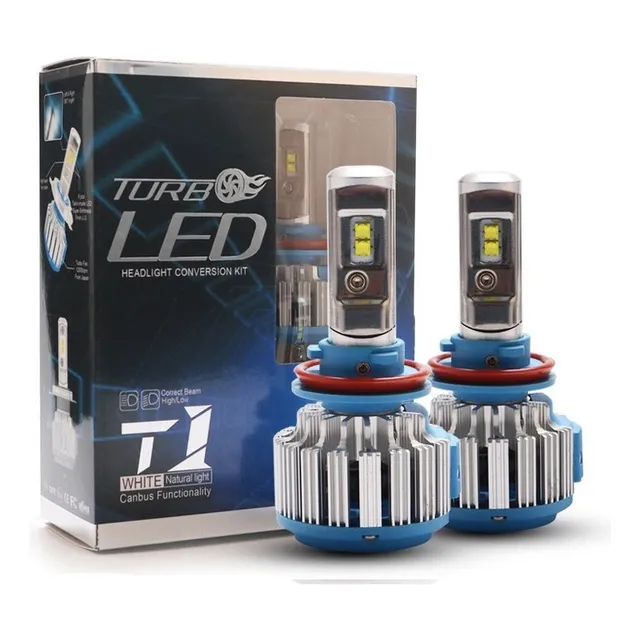Qcp T1 Faro Original Cree 12000lm Coche H4 H7 H11 Faro