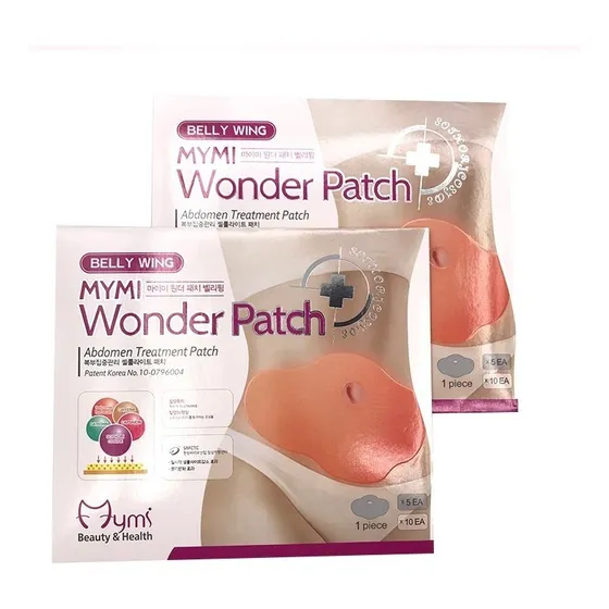 5 Parches Mymi Wonder Patch Adelgazante Y Reafirmante Korea Fragancia no aplica Tipos de piel normal a graso