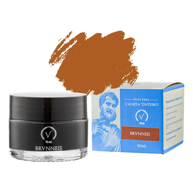 Tinta P/caneta Tinteiro Virtù Brunneis 50ml