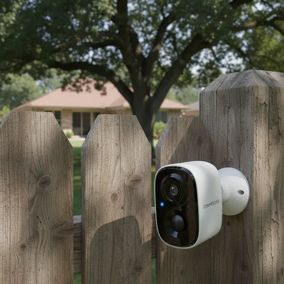 Cámara de Seguridad Inalámbrica Cinmoore WiFi 4MP Exterior Visión Nocturna Color