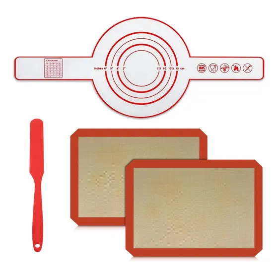 2 Funda Silicona Para Horno Holand Color Rojo Hornear