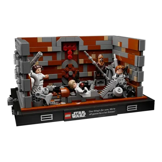 Star Wars Lego Diorama Compactador Estrella De La Muerte