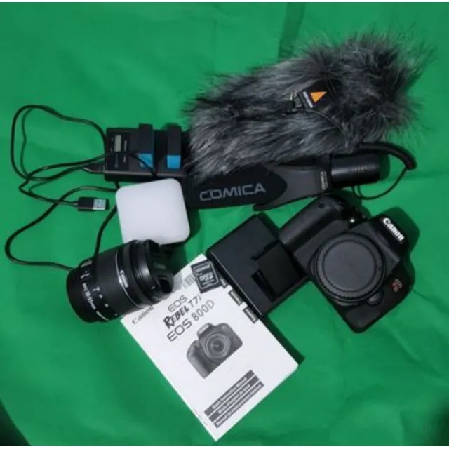 Canon Eos Rebel T7i 18-55mm Is Stm + 50mm Stm Kit Dslr