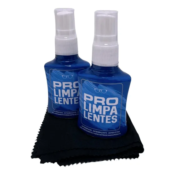 Limpa Óculos Grau Celular Kit Com 2 Limpadores +3 Flanelas 