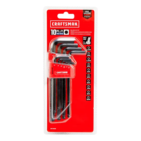Juego De Llaves Metric 10 Pzas Craftsman