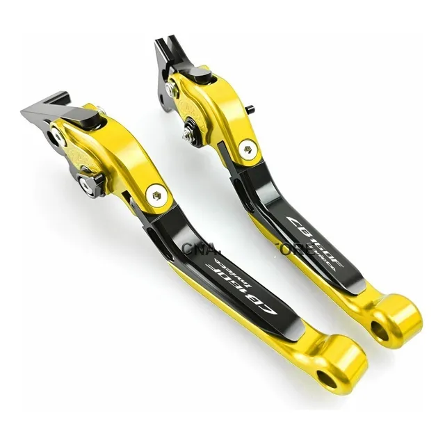 Manijas De Freno Embrague For Honda Cb160f Invicta, Dorado