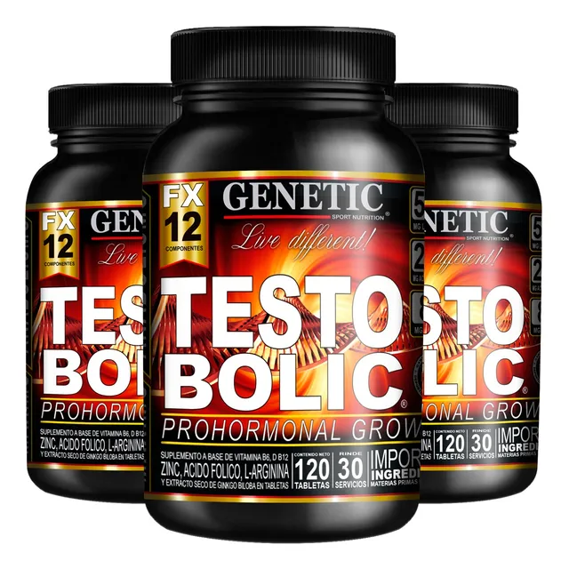 Testoste Libido Prohormonal Vigor Sexual Testobolic Genetic