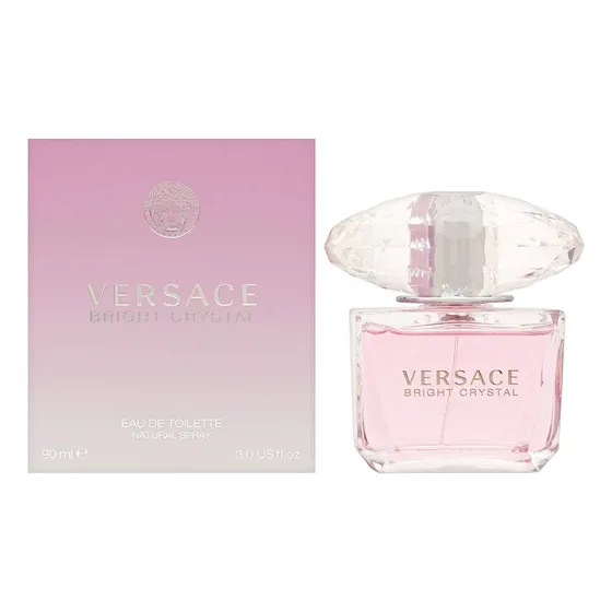 Eau De Toilette En Aerosol Versace Bright Crystal, 3 Onzas L