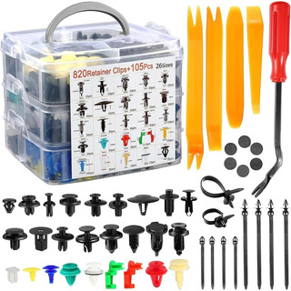 925pcs Kit Grapas Automotrices Quita Molduras Herramienta 925pcs Kit Grapas Automotrices Quita Molduras Herramienta