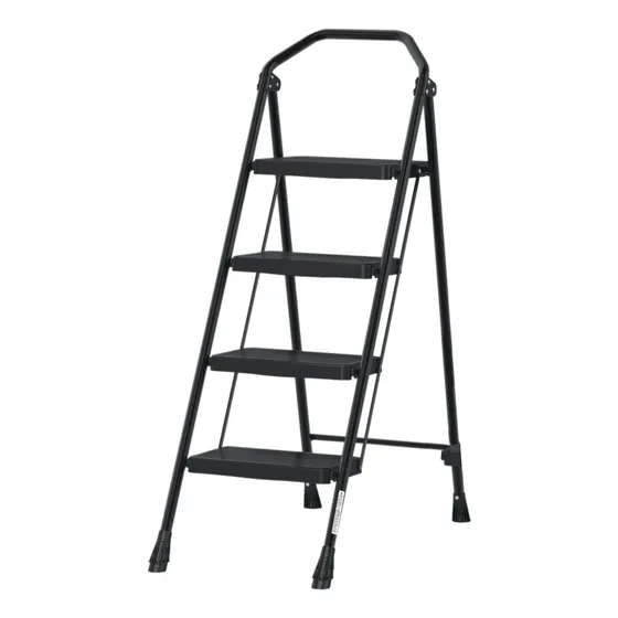 Escalera Tubular, Plegable, 4 Peldaños, Truper