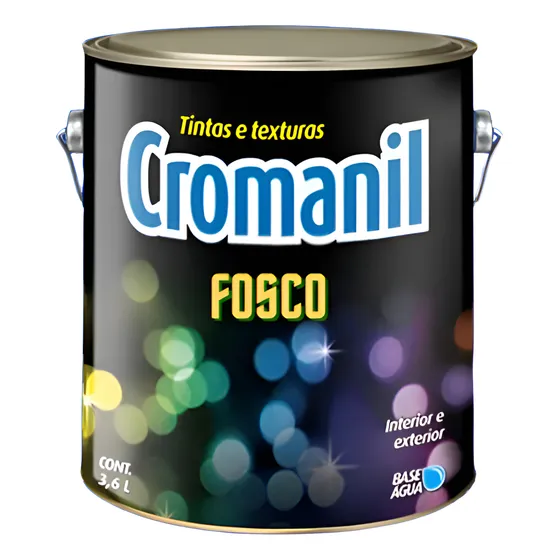 Anil Intenso Latex Acrilico Fosco Cromanil -3,6l