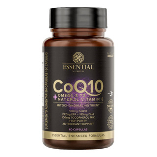 Suplemento En Cápsula Essential Nutrition Coenzima Omega 3 Coenzima Sabor Essential X 60g Suplemento En Cápsula Essential Nutrition Coenzima Omega 3 Coenzima Sabor Essential X 60g