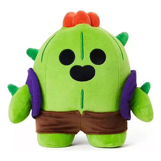 Pp Pa Brawl Stars/spike, Leon Figura Hero Cactus Peluche