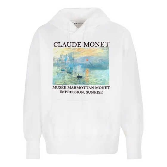 Sudadera Especial Claude Monet Pintor Impresión Sol Naciente