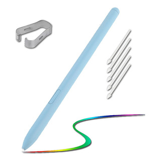 Caneta Touch Genérica S Pen Azul P/ Galaxy Tab S6 Lite Caneta Touch Genérica S Pen Azul P/ Galaxy Tab S6 Lite