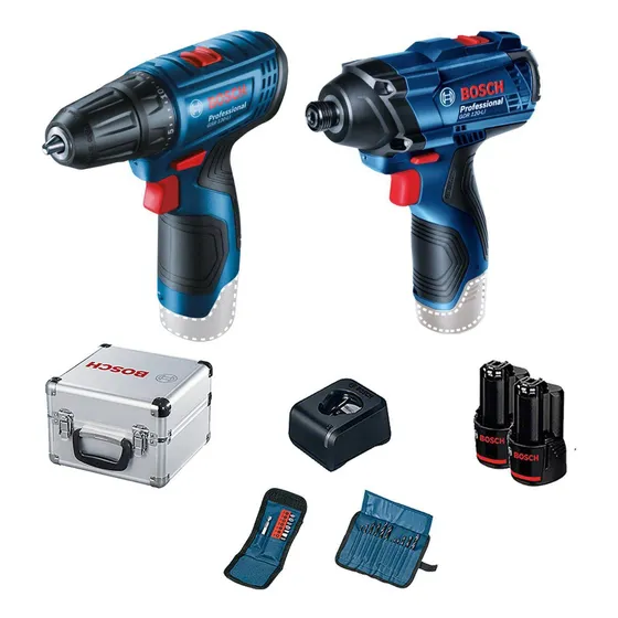 Pack Bosch Taladro Atornillador + Llave De Impacto