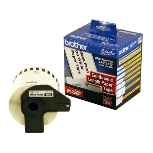 Cinta Brother Papel Continua Dk2205