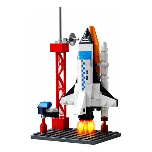 sango350904商品☘️ 92176 Foguete E Espaçonave Apollo Saturn V Da Nasa | Parcelamento
