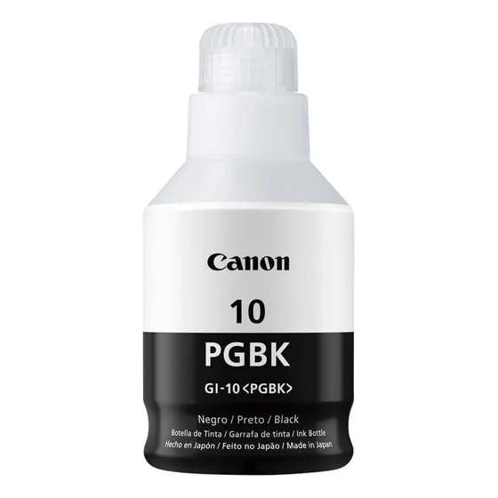 Tinta De Impresora Canon Gi-10 Negra 170 Ml