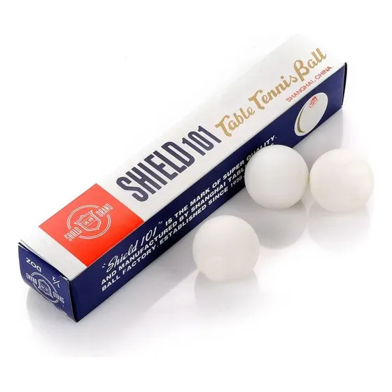Pelotas De Ping Pong Paquete De Seis Unidades 40mm Shield101