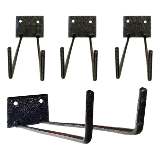 4 Suportes Ferramentas Reforçado Pás - Enxada - Rastelo 30cm
