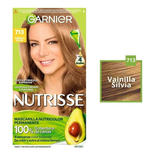 Tinte Para Cabello Garnier Nutrisse 713 Vainilla Silvia Tinte Para Cabello Garnier Nutrisse 713 Vainilla Silvia