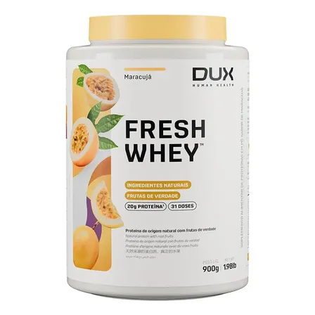 Fresh Whey + Saudável Dux Nutrition 900g - Sabores Sabor Maracujá