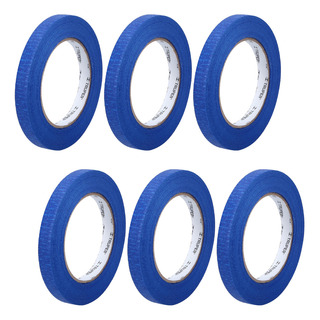 Masking Tape Azul 1/2 50 Metros Truper 12620 Pack 6 Piezas Masking Tape Azul 1/2 50 Metros Truper 12620 Pack 6 Piezas