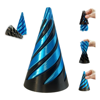 Spiral 3d Impossible Cone-espiral Ansiedad Juguete Fidget Spiral 3d Impossible Cone-espiral Ansiedad Juguete Fidget