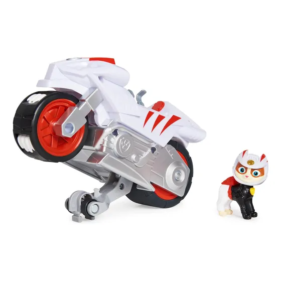 Moto Pups Wildcat: Vehículo De Motocicleta Con Figura De Acc