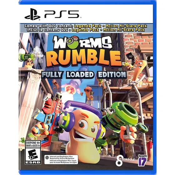 Worms Rumble Fully Loaded Edition Ps5 Midia Fisica