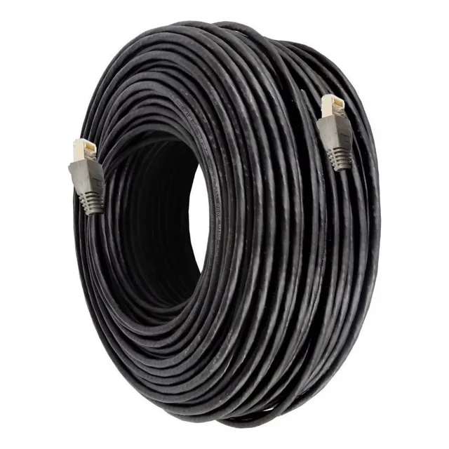Cable De Red Exterior Utp Cat 6 20 Metros Hecho.