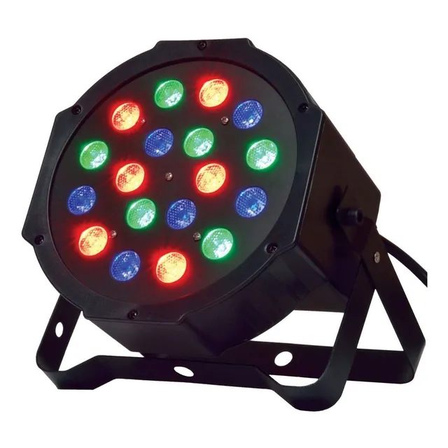 Luz Proton Par 18 Led Profesional 18 Tacho Rgb Luz Dj Dmx