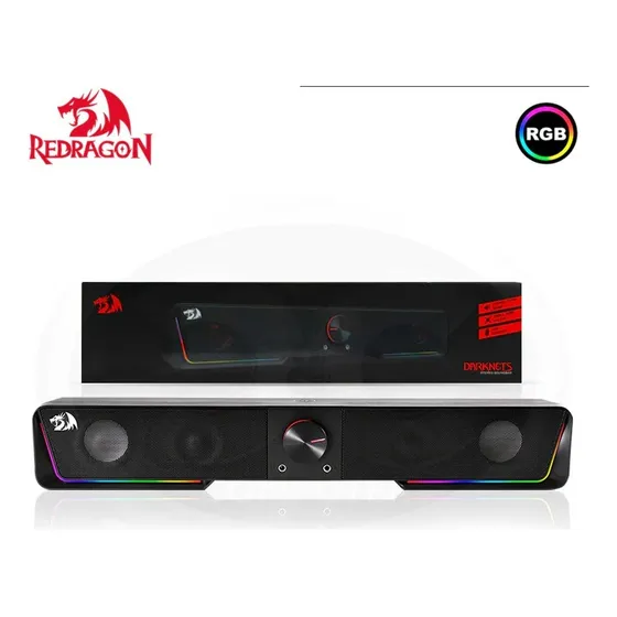 Barra De Sonido Redragon Usb Rgb Bluetooth + 3.5mm Darknets
