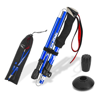 Trekking Plegable: Bastón Quíntuple Para Senderismo Trekking Plegable: Bastón Quíntuple Para Senderismo