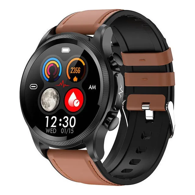 Reloj Inteligente Bluetooth Lemfo Ecg+ppg De 1.39 Pulgadas