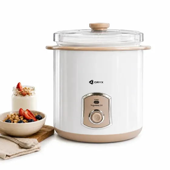 Yogurtera Eléctrica Oryx 2 Litros Yogurt Griego Casero