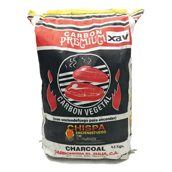 Bolsa Carbon Parrillera Premium Chispa 4.5kg Zulia 6696 Xavi