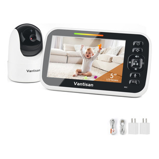 Monitor Para Bebé Con Camara Giratoria Remota 355° Vantisan Monitor Para Bebé Con Camara Giratoria Remota 355° Vantisan