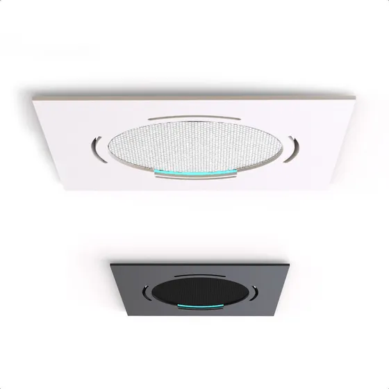 Suporte P/ Alexa Echo Pop De Embutir No Teto Gesso Quadrado