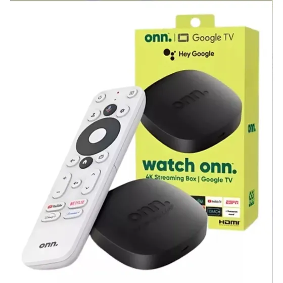 Watch Onn Streaming Tv Color Negro Tipo De Control Remoto De Voz