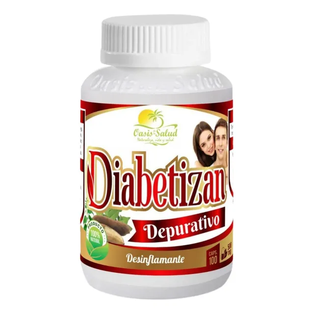 Pack X 3 Diabetizan 100 Capsulas Controla La Diabetes
