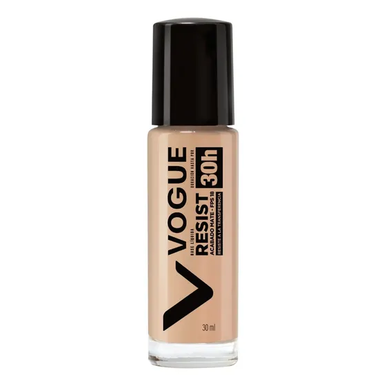 Base de Maquillaje Vogue Resist Tono Avellana