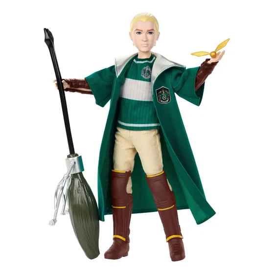 Muñeca Mattel De Quidditch Harry Potter Draco Malfoy Con Acc